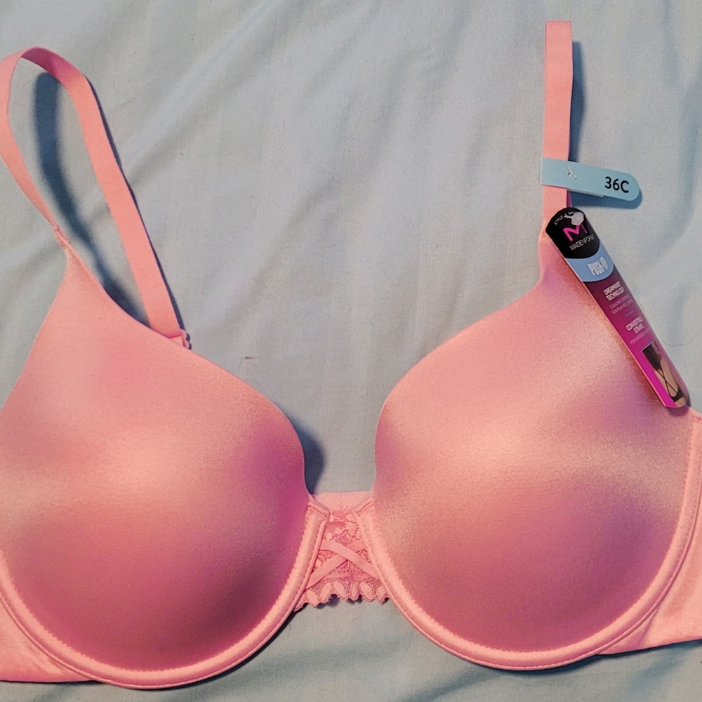 Maidenform Pink Push Up Bra 36C